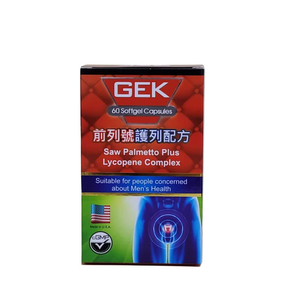 GEK前列號護列配方